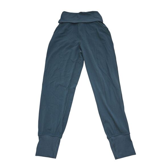 Lululemon Align Super High Rise Ribbed‎ Waist Jogger Size 4 Green Jasper - Picture 5 of 15